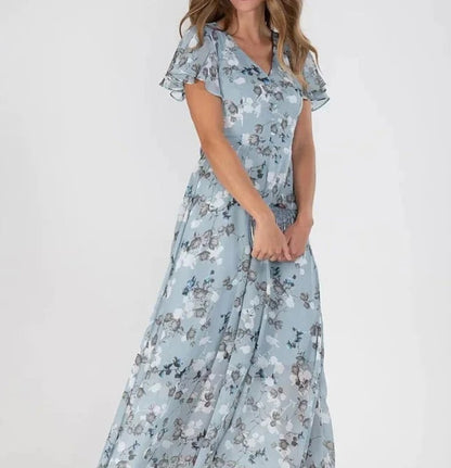 Rosabelle | Floral Elegance Maxi Dress