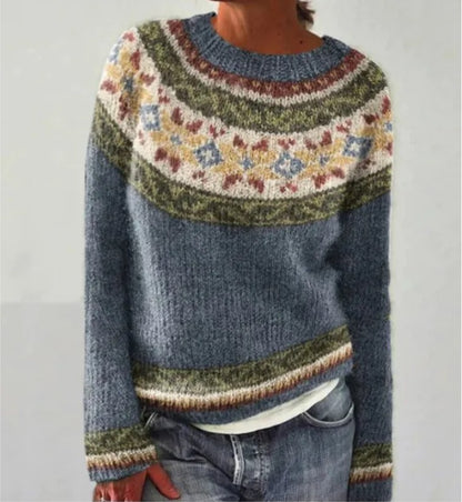 Daisy™ - Retro Spring Sweater