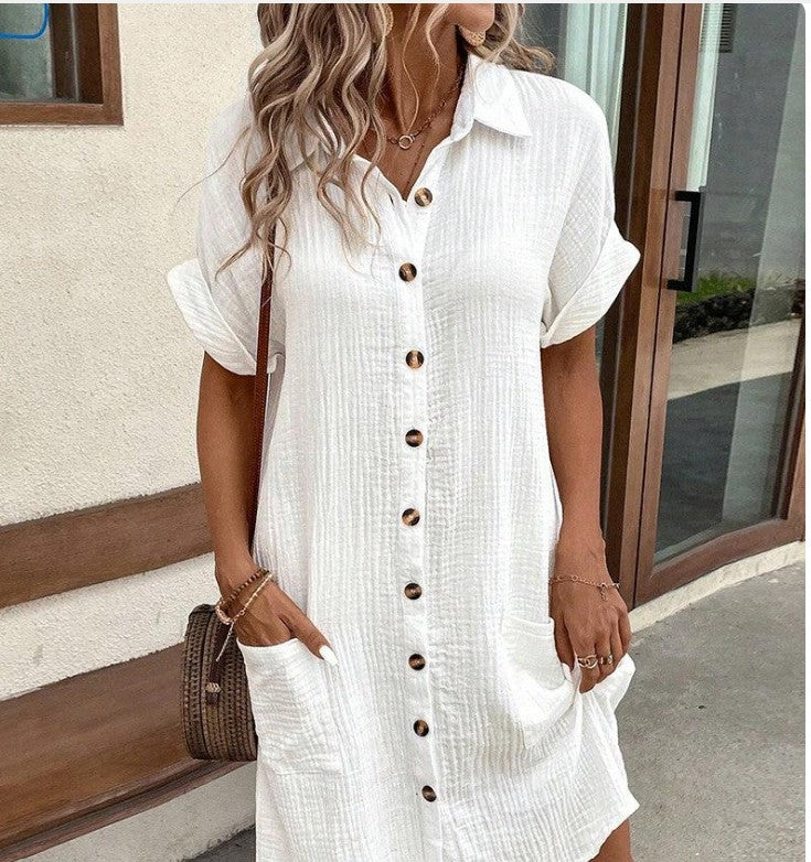 Fleur - chic polo dress