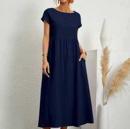 LIVIA™ | Elegant Dress With Pockets