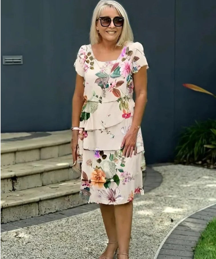 Miranda – Elegant Floral Maxi Dress