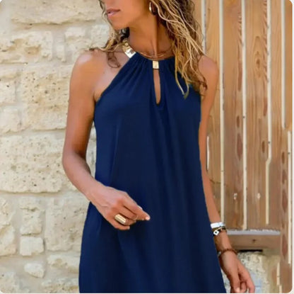 Miya - Fashionable Halter Dress