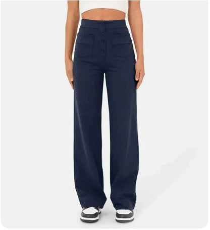 Jade | Elastic high waist pants