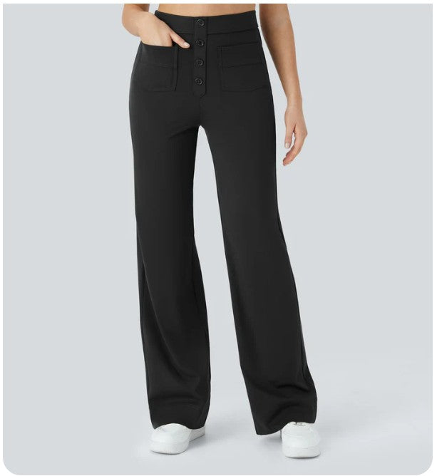 Jade | Elastic high waist pants