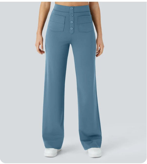 Jade | Elastic high waist pants