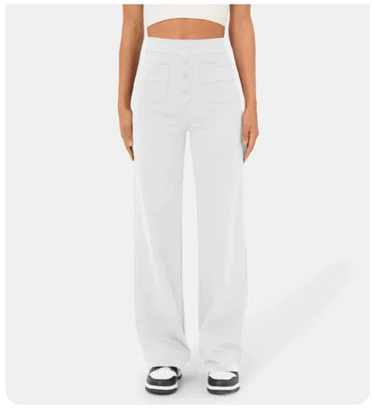 Jade | Elastic high waist pants