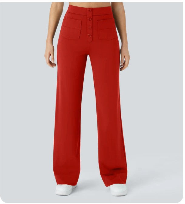 Jade | Elastic high waist pants