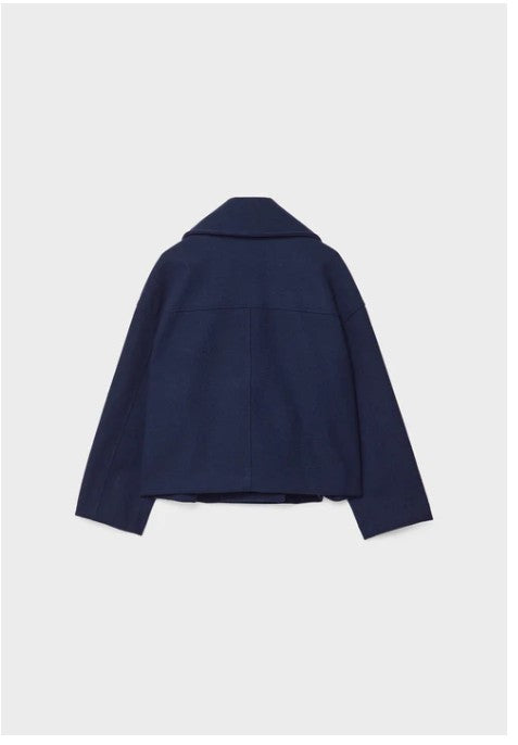 Olivia - Chic Short Coat with Double Row Button Closure