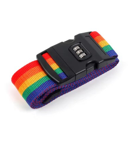 Adjustable Luggage Strap with Combination Lock