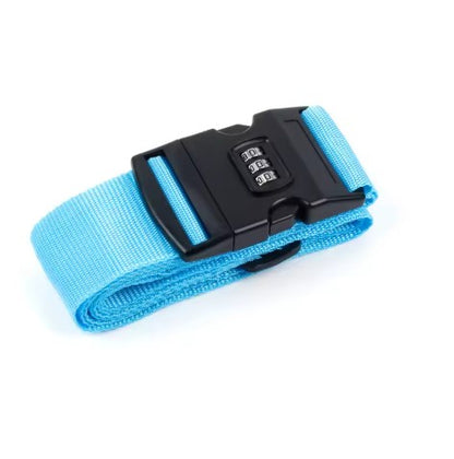 Adjustable Luggage Strap with Combination Lock