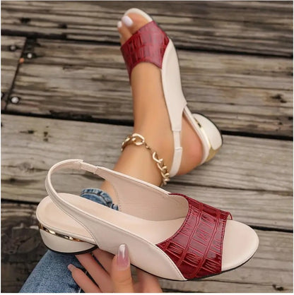 Sophia Orthopedic Leather Sandals