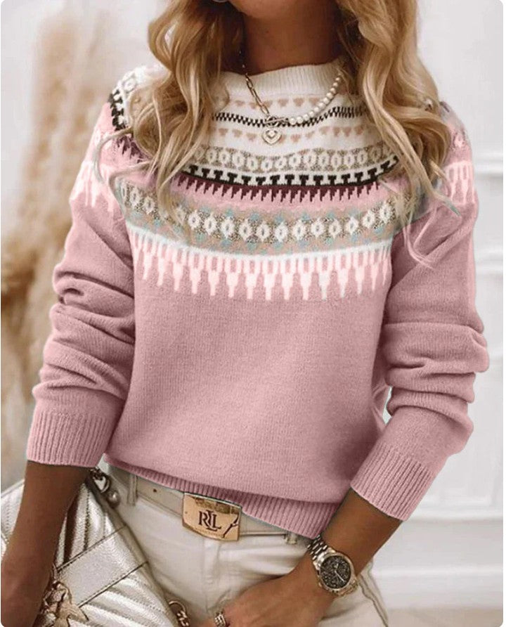 Fabienne™ | Comfortable and warm knitted sweater